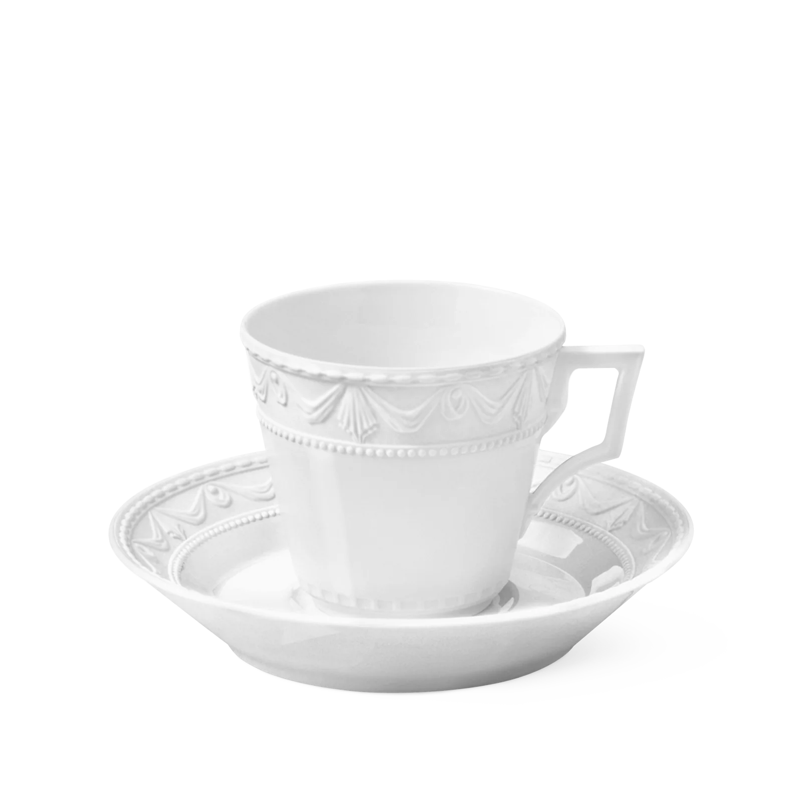 BLANC NOUVEAU Kaffee- & Tee-Untertasse - II. Sortierung