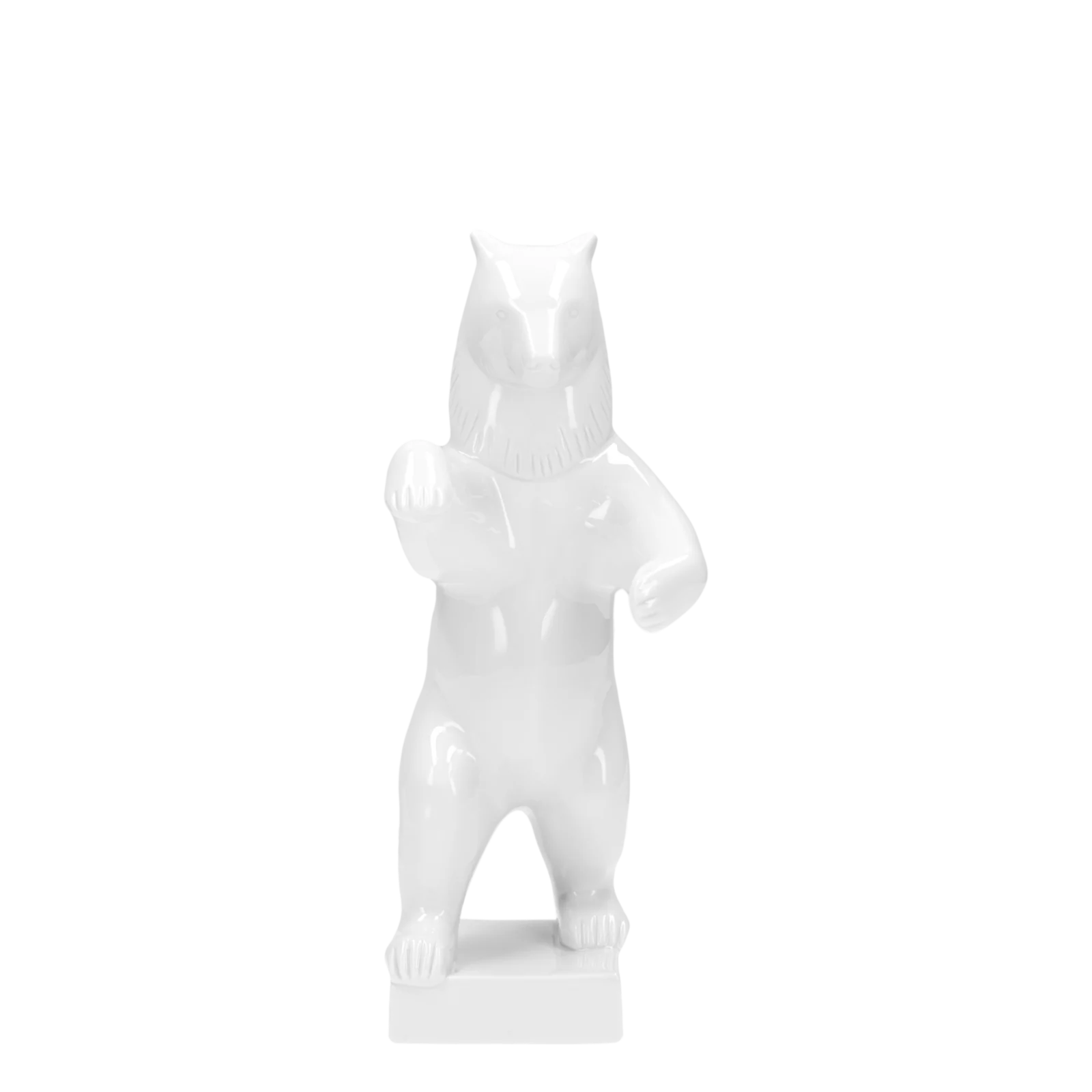 Figur BÄR stehend groß, auf Sockel